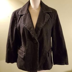 Talbots Women's Denim Blazer